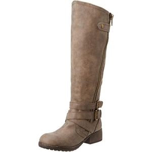 Madden Girl Master Riding Boots (Stone Paris)